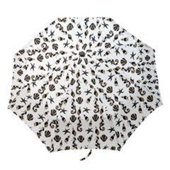 Seahorse Pattern Folding Umbrellas by Valentinaart