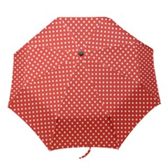 Polka Dots Folding Umbrellas by Valentinaart