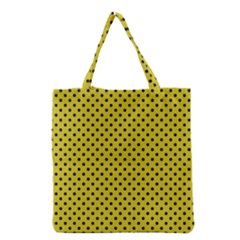 Polka Dots Grocery Tote Bag by Valentinaart