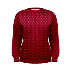 Polka Dots Women s Sweatshirt by Valentinaart