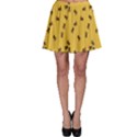 Yellow Pattern of the Bee on Honeycombs Skater Dress View1