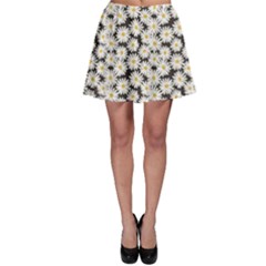Colorful Daisies Pattern Skater Skirt by CoolDesigns