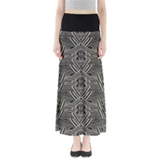 Dark Aztec Maxi Skirt by CoolDesigns