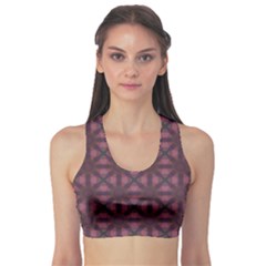 Purple Kaleidoscope Abstract Colorful Pattern Concept Women s Sport Bra by CoolDesigns