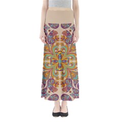 Beige Bohemia Maxi Skirt by CoolDesigns