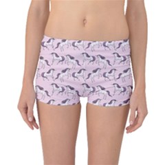Purple Unicorn Seamless Boyleg Bikini Bottoms by CoolDesigns