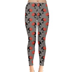 Colorful Pattern With Skulls Leggings