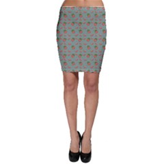 Colorful Watermelon Pattern With Seeds Bodycon Skirt by CoolDesigns