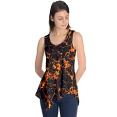 Fiery Ground Sleeveless Tunic