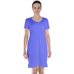 Leftroom Normal Purple Short Sleeve Nightdress by Alisyart