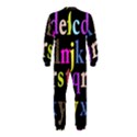 Alphabet Letters Colorful Polka Dots Letters In Lower Case OnePiece Jumpsuit (Kids) View2