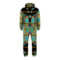 Gold Silver And Bloom Mandala Hooded Jumpsuit (kids) by pepitasart