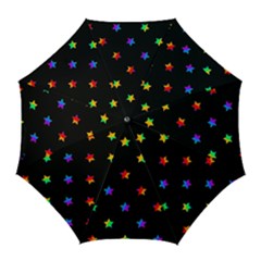 Stars Pattern Golf Umbrellas by Valentinaart