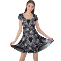 Magic Swirl Cap Sleeve Dresses by Simbadda