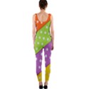 Colorful Easter Ribbon Background OnePiece Catsuit View2