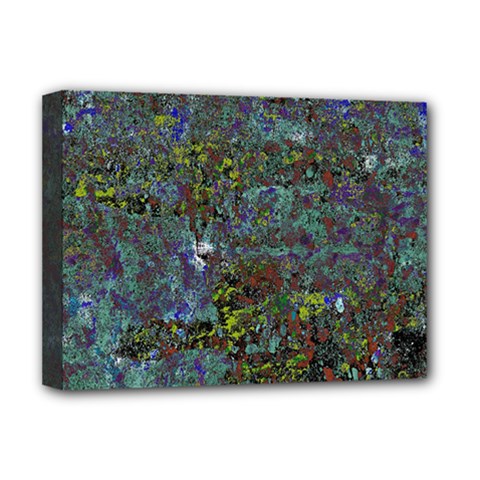 Stone Paints Texture Pattern Deluxe Canvas 16  X 12   by Simbadda