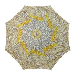 Abstract Composition Pattern Golf Umbrellas by Simbadda