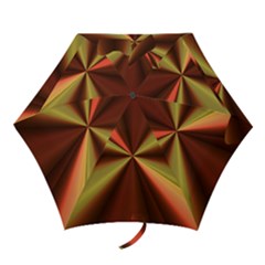 Copper Beams Abstract Background Pattern Mini Folding Umbrellas by Simbadda
