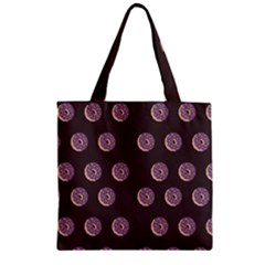 Donuts Zipper Grocery Tote Bag by Mariart