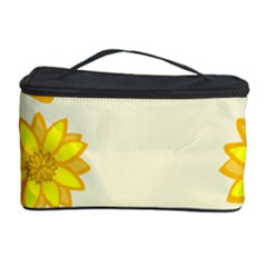Sunflowers Flower Floral Yellow Cosmetic Storage Case