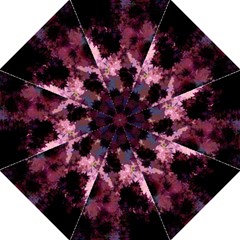Grunge Purple Abstract Texture Folding Umbrellas by Nexatart