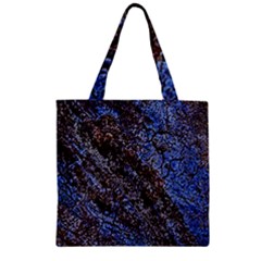 Cracked Mud And Sand Abstract Zipper Grocery Tote Bag by Nexatart