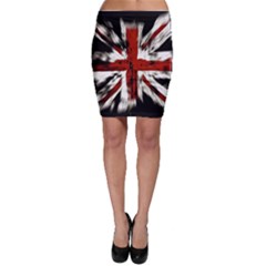 British Flag Bodycon Skirt by Nexatart