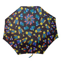 Bees Animal Insect Pattern Folding Umbrellas