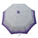 Purple Square Frame With Mosaic Pattern Folding Umbrellas View1