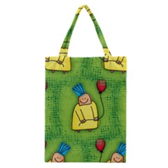 Party Kid A Completely Seamless Tile Able Design Classic Tote Bag by Nexatart