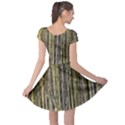 Bamboo Trees Background Cap Sleeve Dresses View2