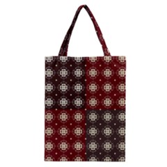 Decorative Pattern With Flowers Digital Computer Graphic Classic Tote Bag by Nexatart