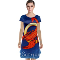 Zodiac Scorpio Cap Sleeve Nightdress by Mariart