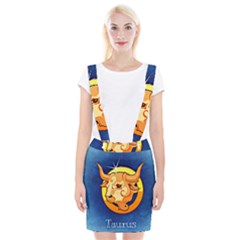 Zodiac Taurus Suspender Skirt by Mariart