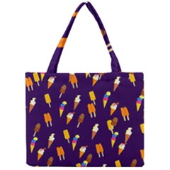 Seamless Cartoon Ice Cream And Lolly Pop Tilable Design Mini Tote Bag by Nexatart