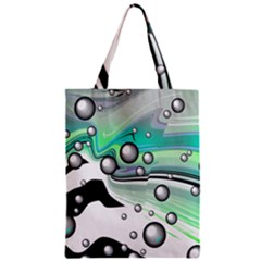 Small And Big Bubbles Zipper Classic Tote Bag by Nexatart