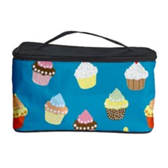 Cupcakes Pattern Cosmetic Storage Case by Valentinaart