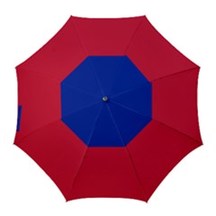 Civil Flag Of Haiti (without Coat Of Arms) Golf Umbrellas by abbeyz71