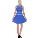 Stripes Pattern Template Texture Reversible Velvet Sleeveless Dress View2