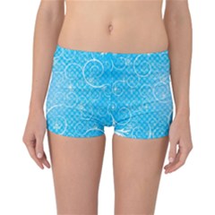 Leaf Blue Snow Circle Polka Star Reversible Bikini Bottoms