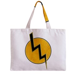 Lightning Bolt Zipper Mini Tote Bag by linceazul