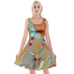 Liquid Bubbles Reversible Velvet Sleeveless Dress by digitaldivadesigns