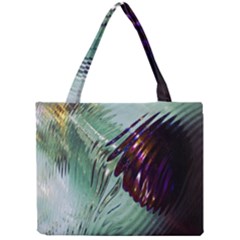 Out Of Time Glass Pearl Flowag Mini Tote Bag by Nexatart