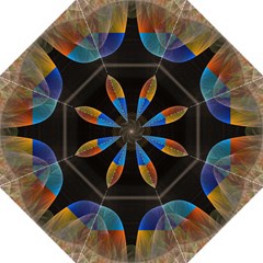 Black Cross With Color Map Fractal Image Of Black Cross With Color Map Folding Umbrellas