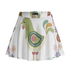 Easter Mini Flare Skirt by Valentinaart