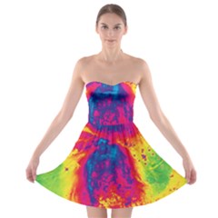 Space Strapless Bra Top Dress by Valentinaart
