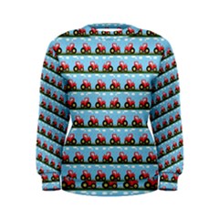 Toy Tractor Pattern Women s Sweatshirt by linceazul