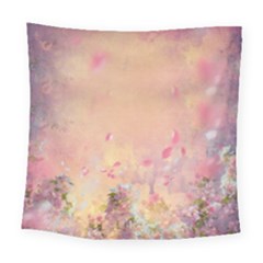 Spring-cherry-blossom2 Square Tapestry (large) by Wanni