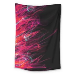 Fire Large Tapestry by Valentinaart