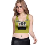 Say Cheese Racer Back Crop Top